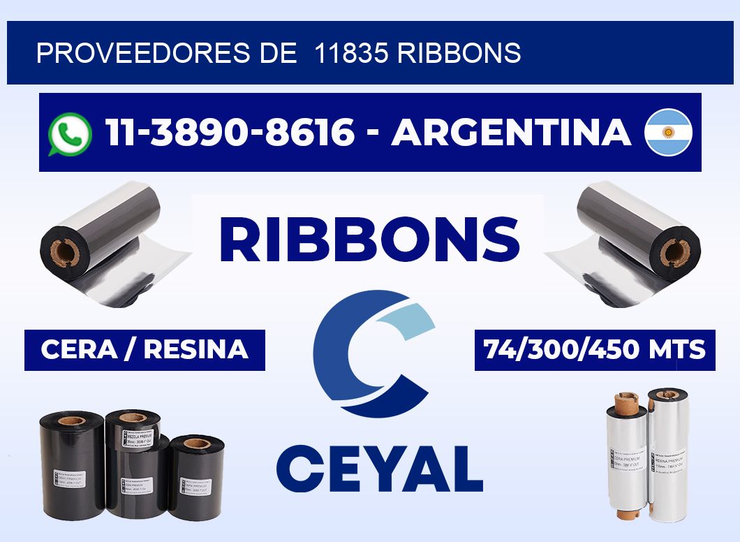Proveedores de 11835 ribbons