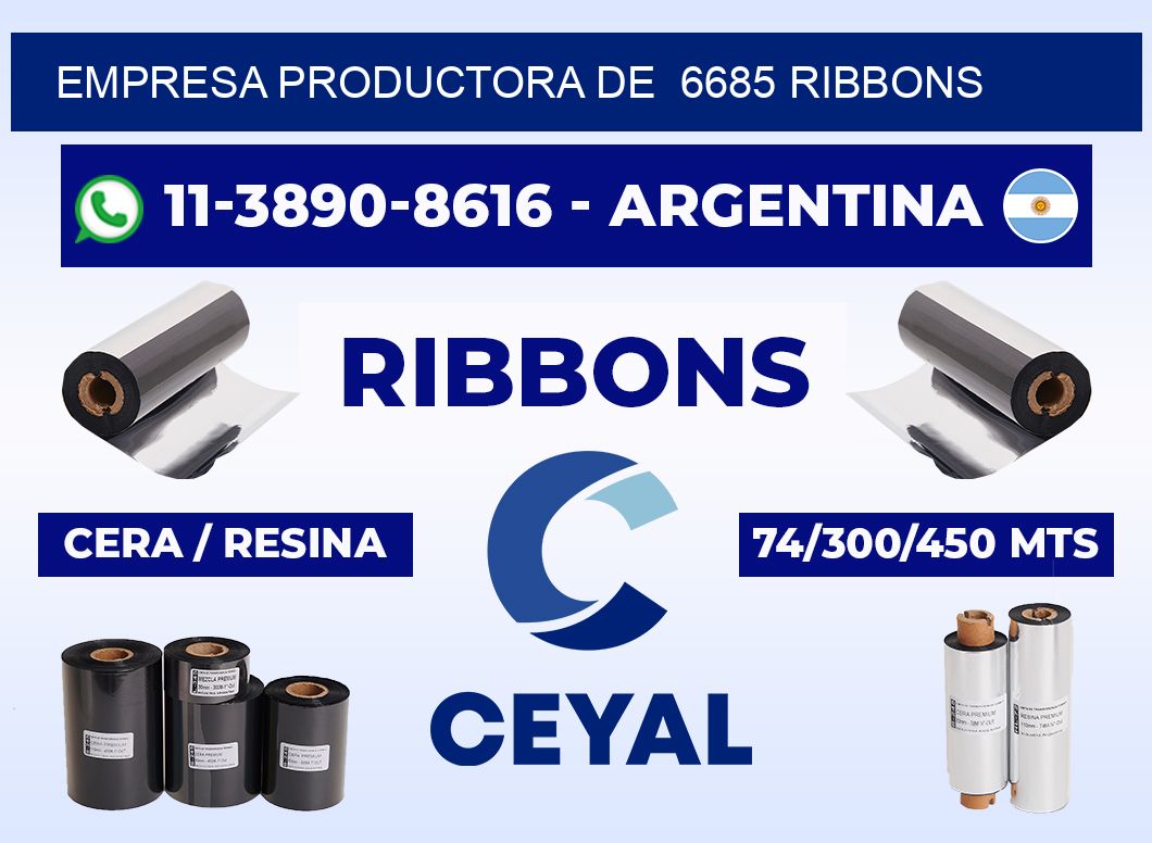 empresa productora de 6685 ribbons
