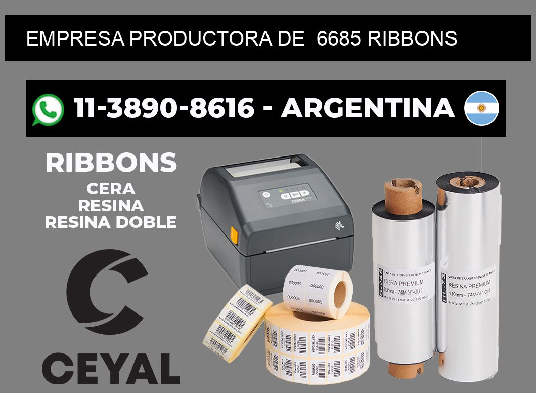 empresa productora de 6685 ribbons