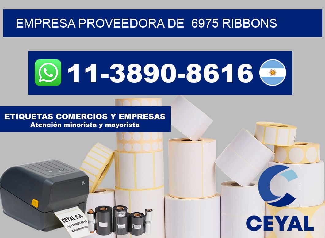empresa proveedora de  6975 ribbons