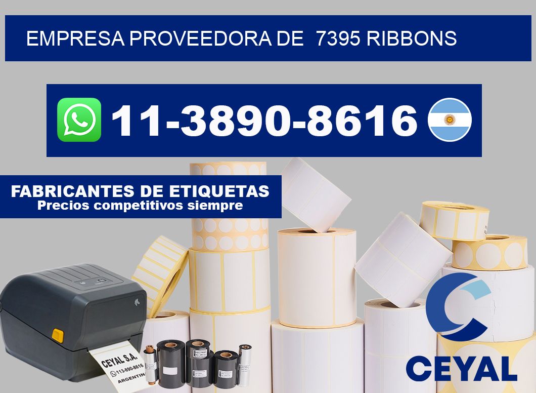 empresa proveedora de  7395 ribbons