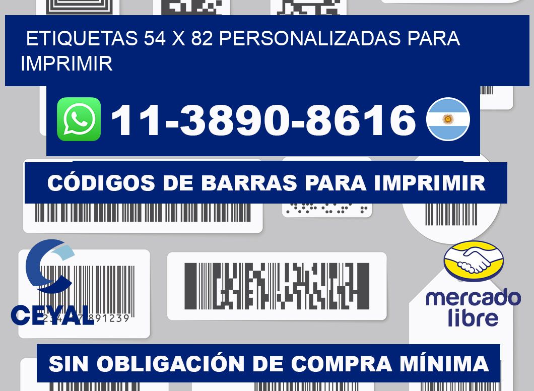 etiquetas 54 x 82 personalizadas para imprimir