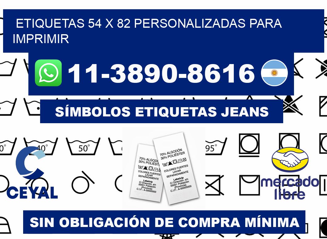 etiquetas 54 x 82 personalizadas para imprimir