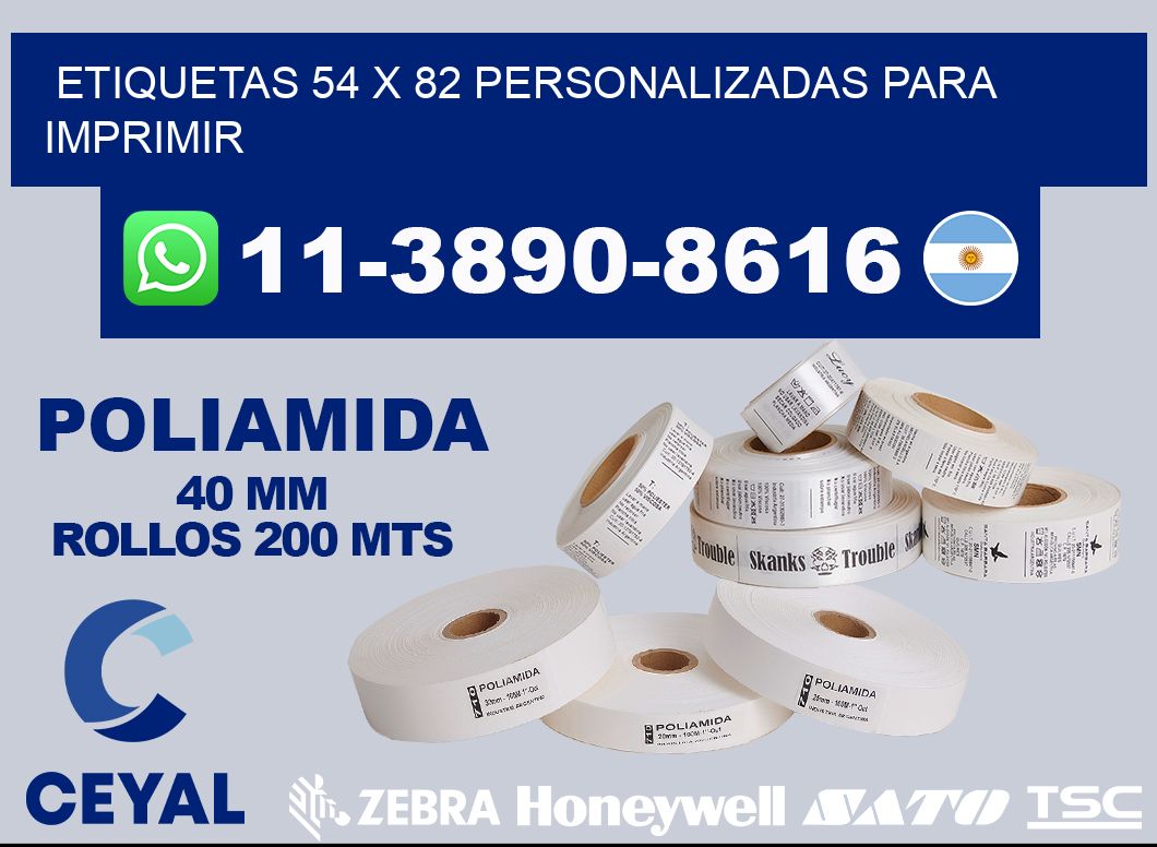 etiquetas 54 x 82 personalizadas para imprimir
