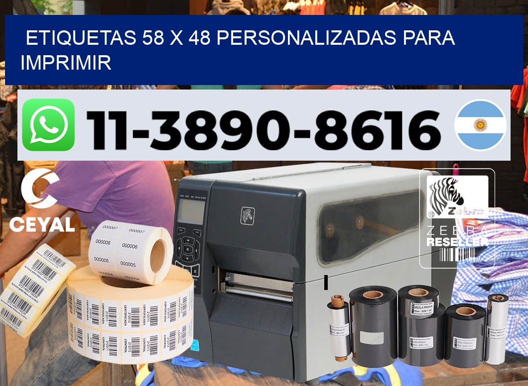 etiquetas 58 x 48 personalizadas para imprimir