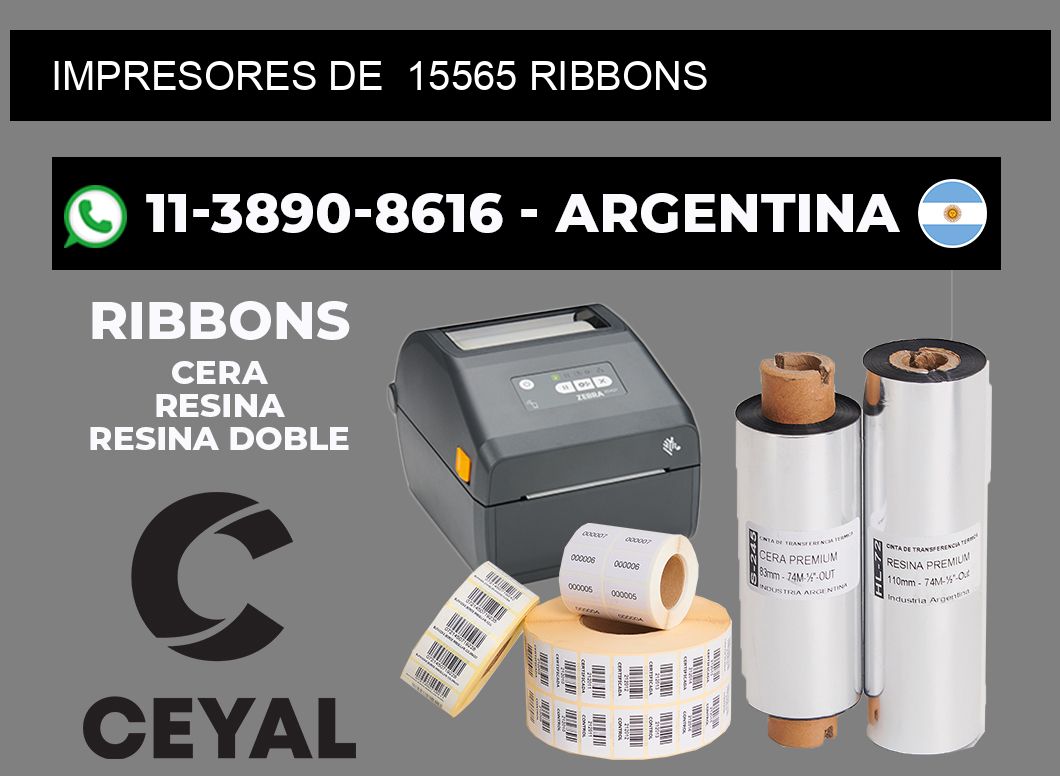impresores de 15565 ribbons