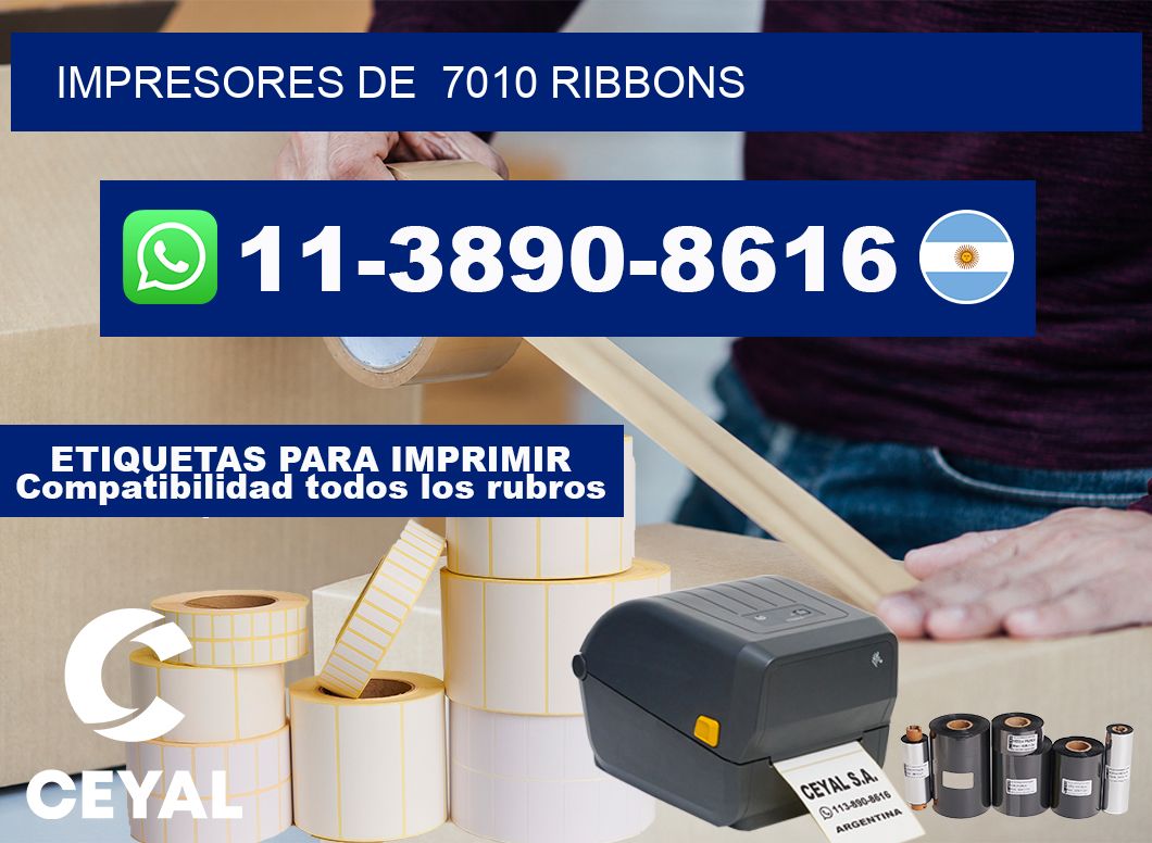 impresores de 7010 ribbons