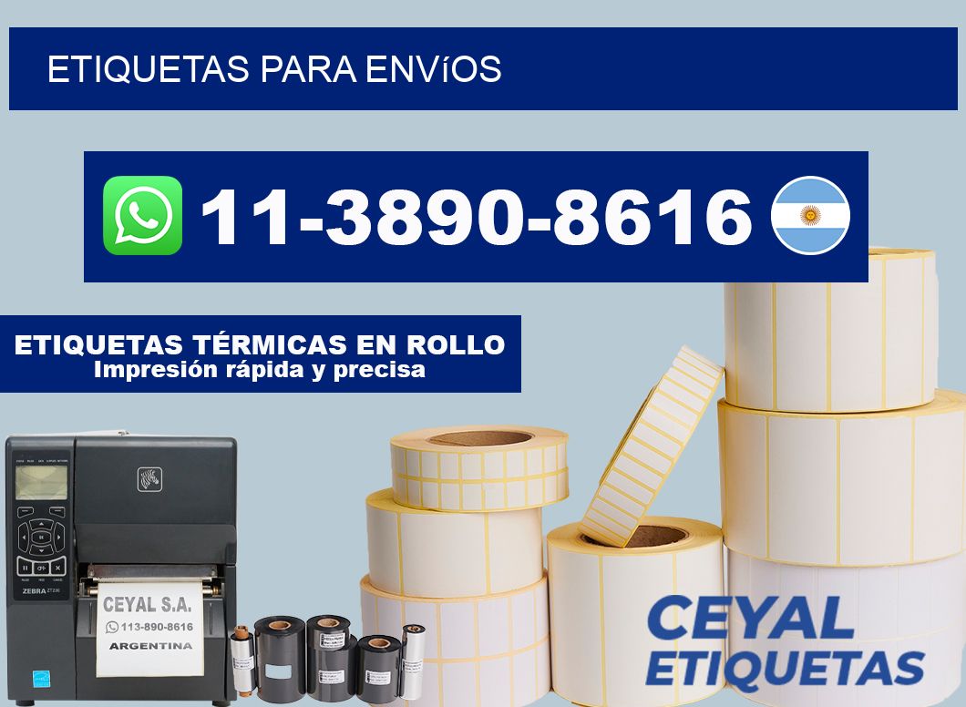 ETIQUETAS para envíos