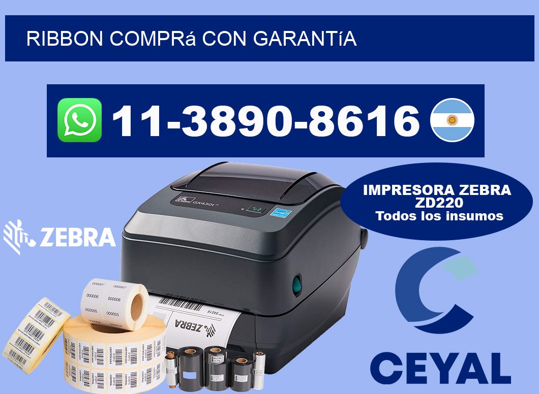 ribbon Comprá con garantía