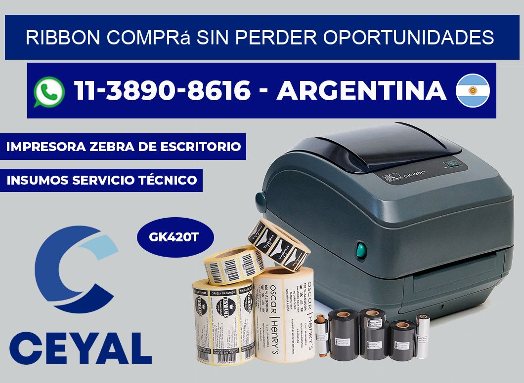 ribbon Comprá sin perder oportunidades