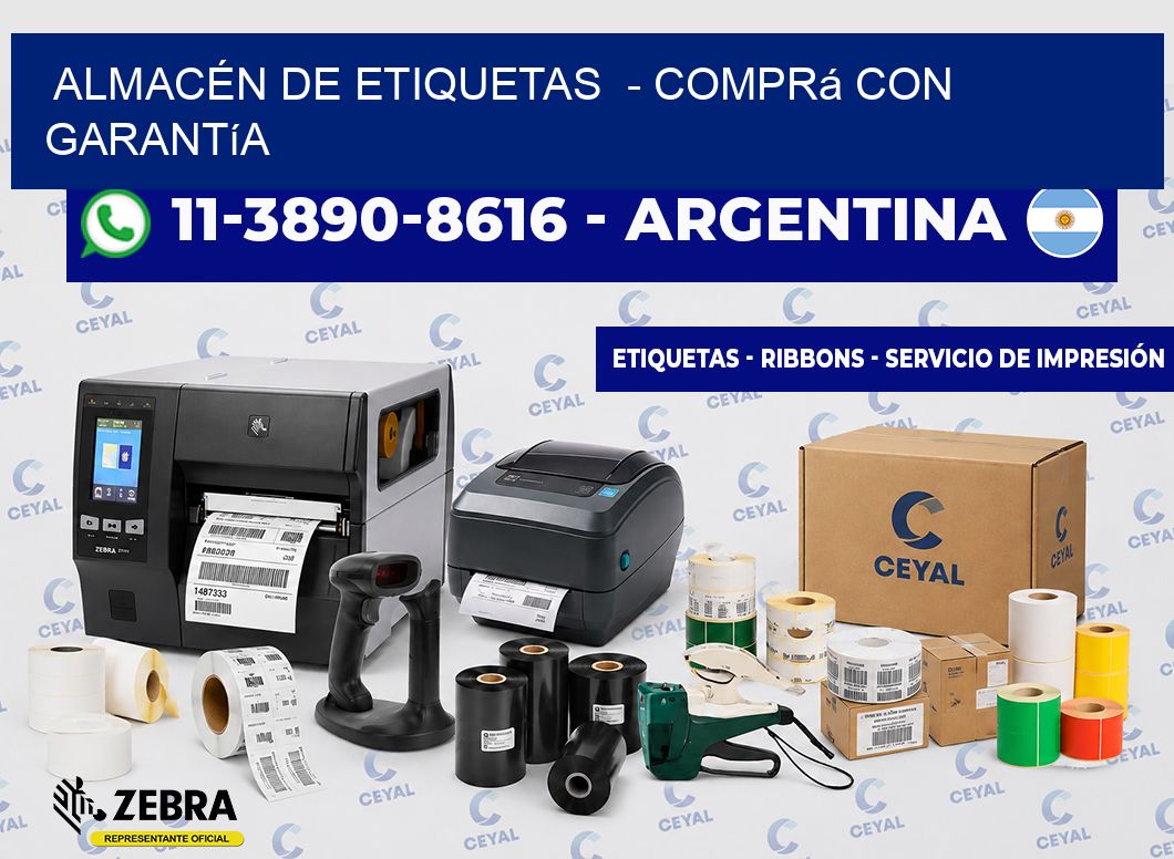 ALMACÉN DE ETIQUETAS - Comprá con garantía