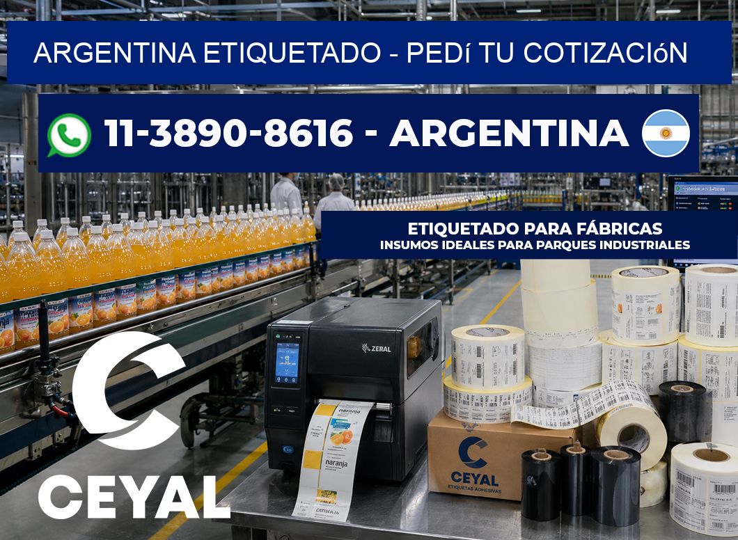ARGENTINA ETIQUETADO - Pedí tu cotización