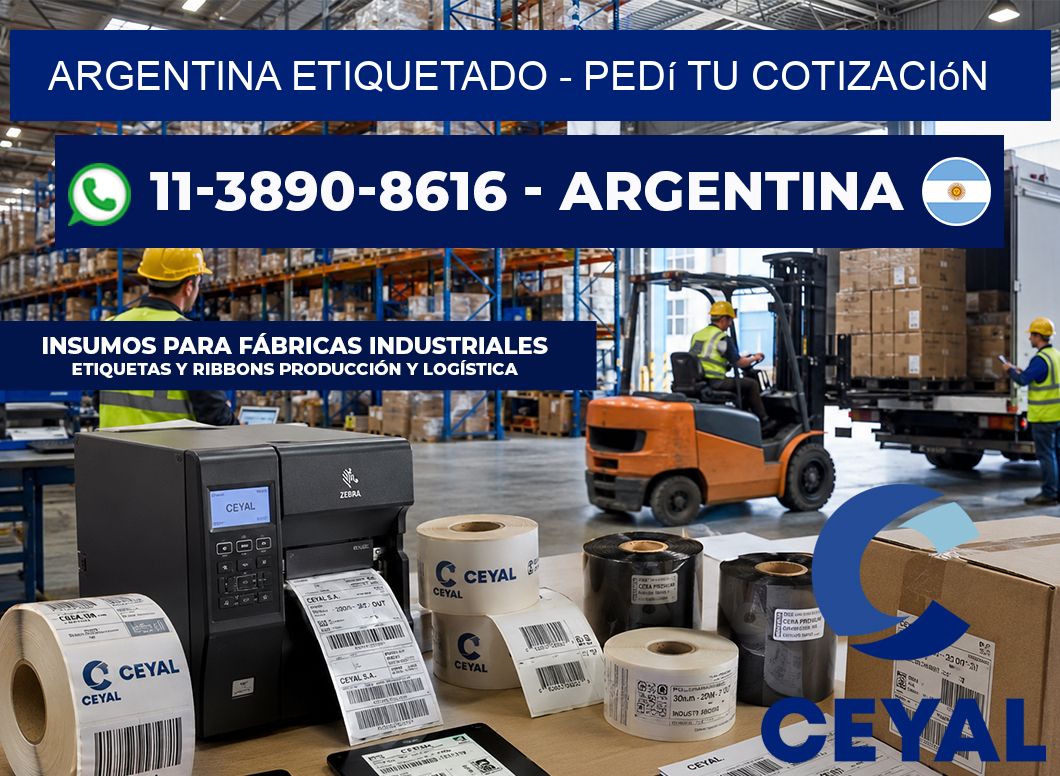 ARGENTINA ETIQUETADO – Pedí tu cotización