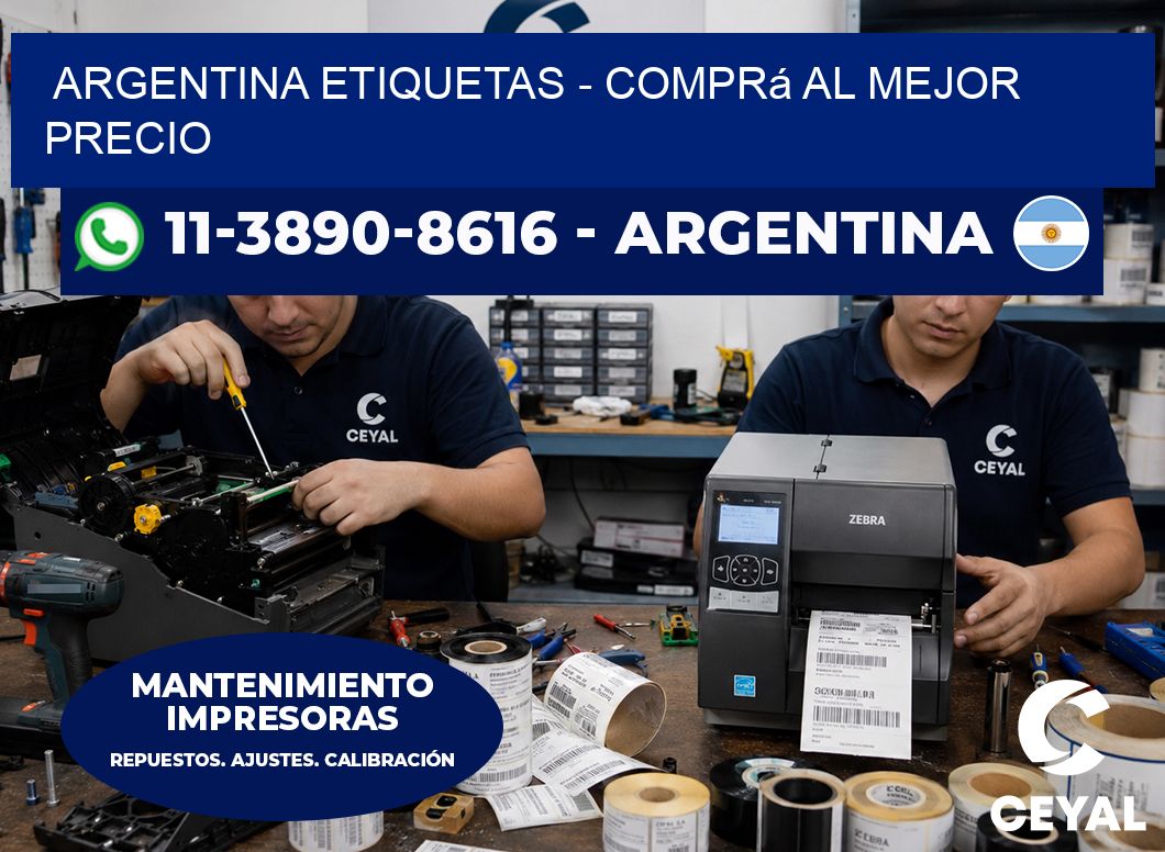 ARGENTINA ETIQUETAS – Comprá al mejor precio