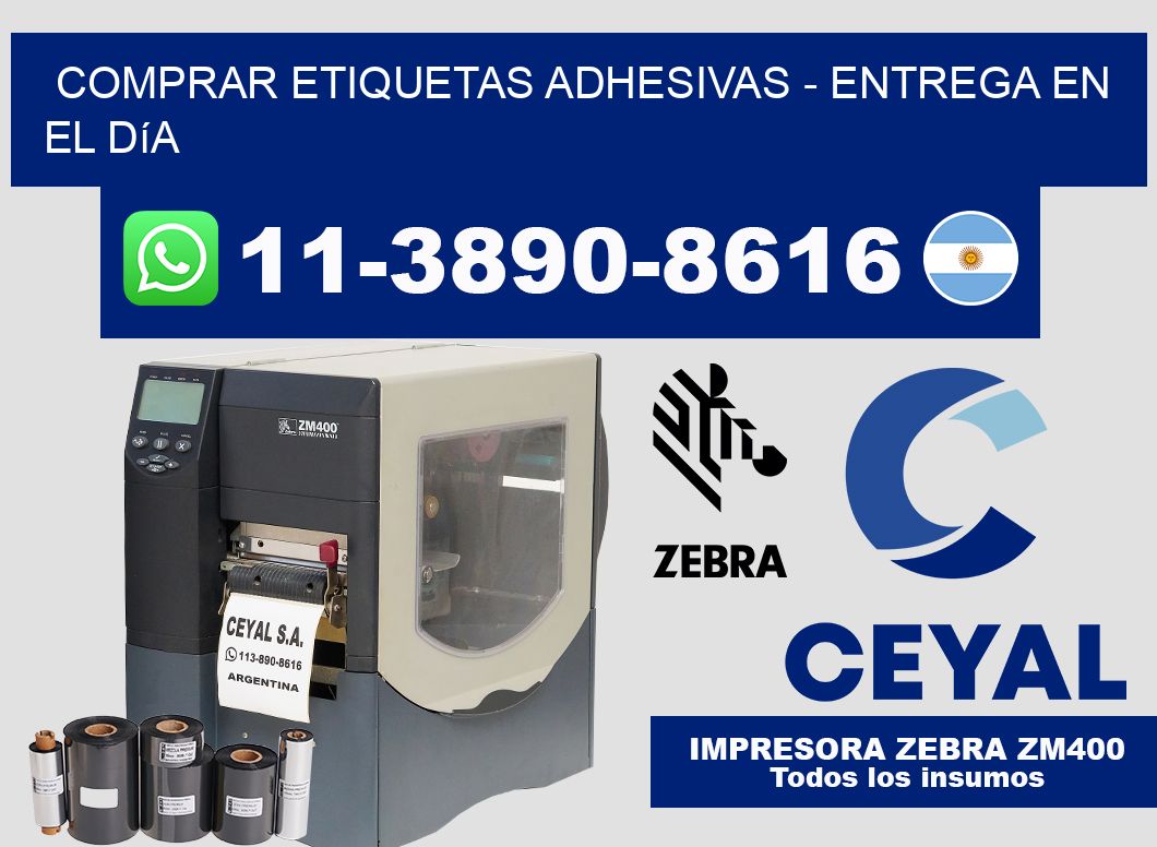 COMPRAR ETIQUETAS ADHESIVAS - Entrega en el día