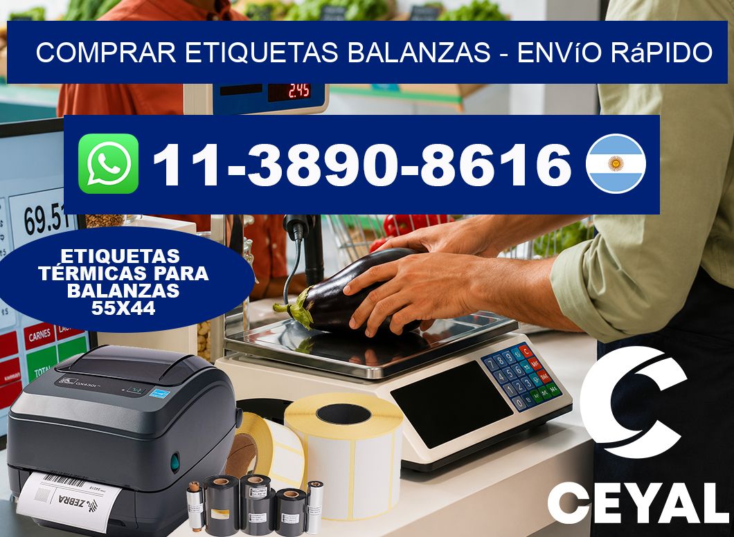 COMPRAR ETIQUETAS BALANZAS - Envío rápido