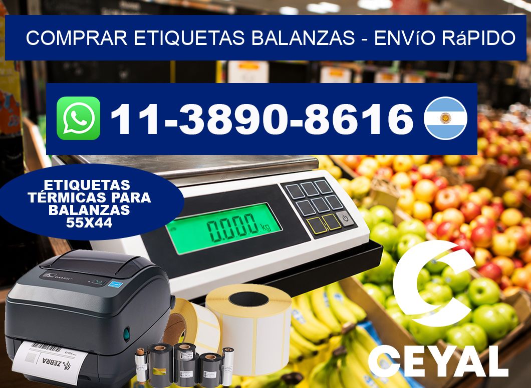 COMPRAR ETIQUETAS BALANZAS – Envío rápido