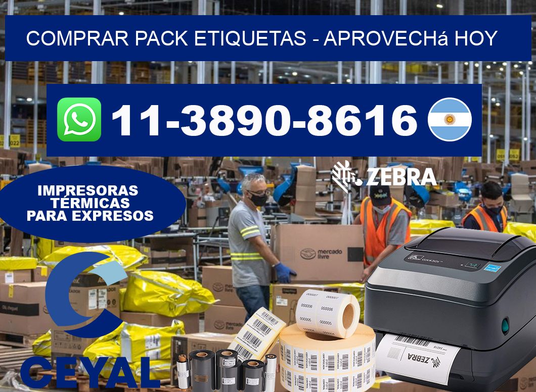 COMPRAR PACK ETIQUETAS - Aprovechá hoy