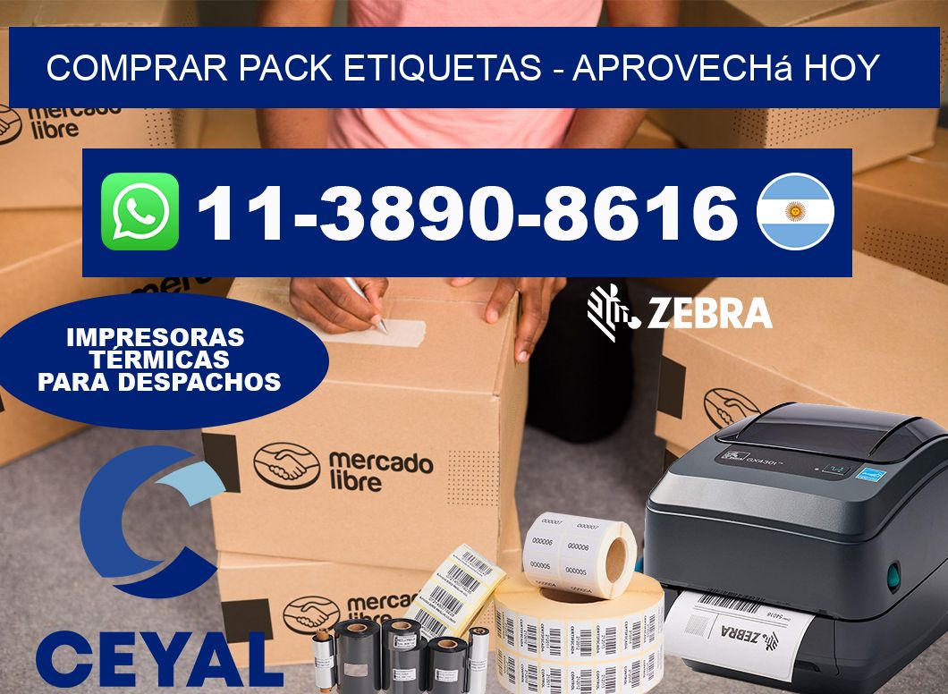 COMPRAR PACK ETIQUETAS – Aprovechá hoy