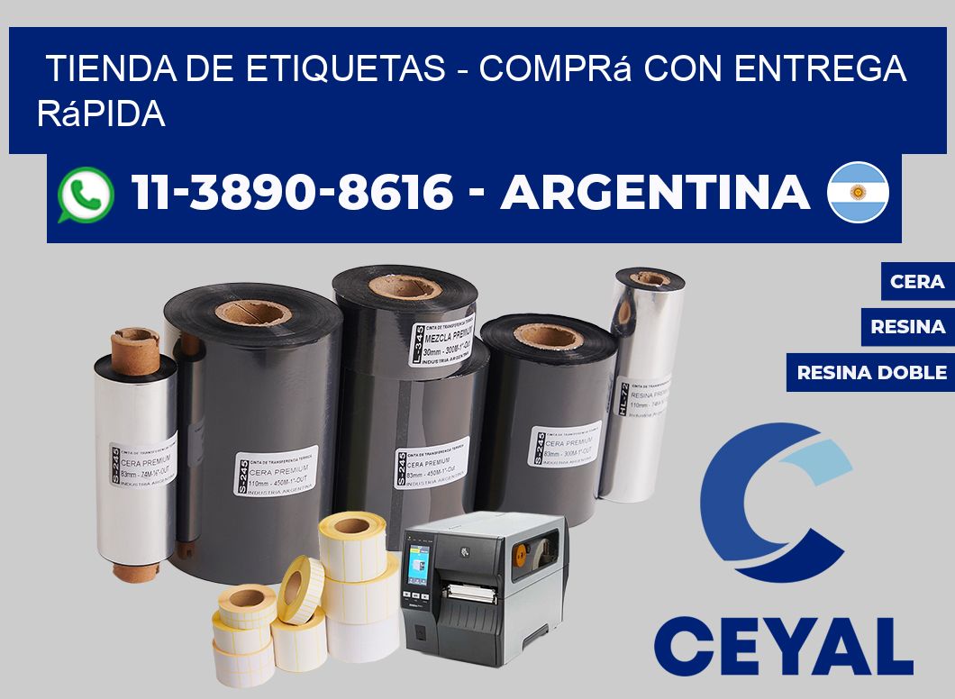 TIENDA DE ETIQUETAS - Comprá con entrega rápida