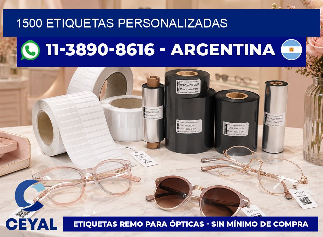1500 ETIQUETAS PERSONALIZADAS