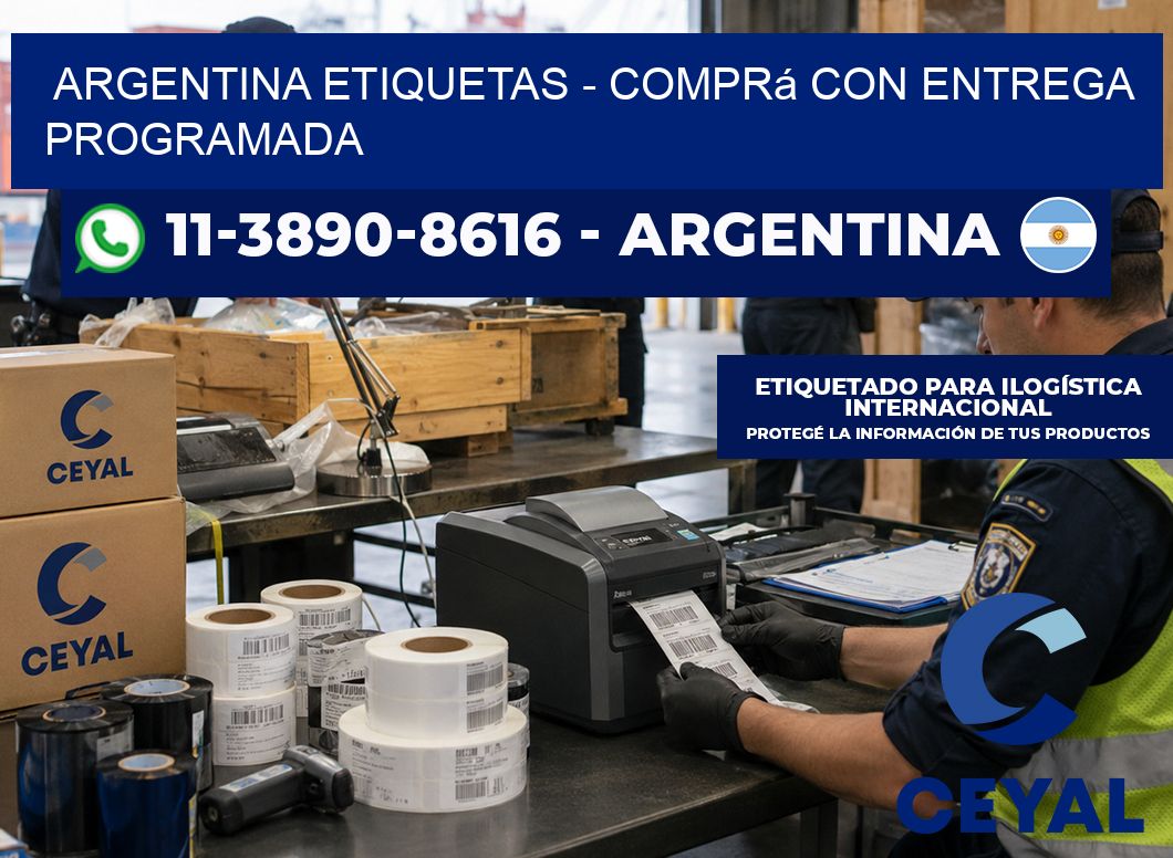 ARGENTINA ETIQUETAS – Comprá con entrega programada