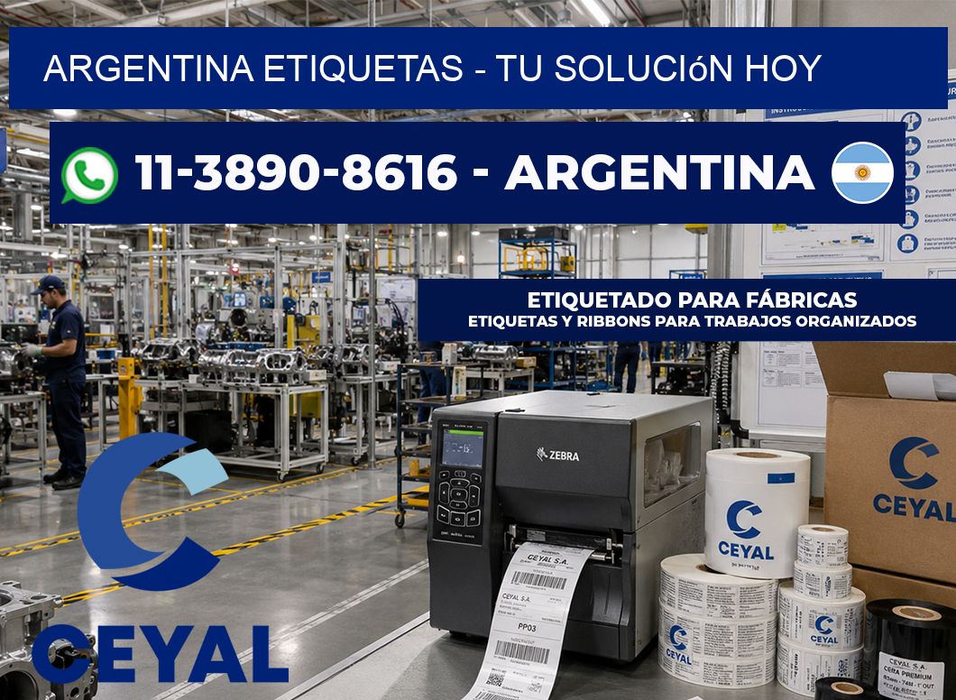 ARGENTINA ETIQUETAS - Tu solución hoy