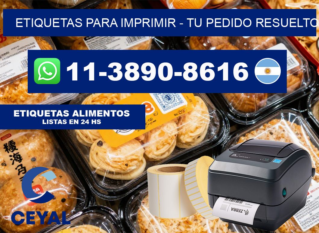 ETIQUETAS PARA IMPRIMIR – Tu pedido resuelto
