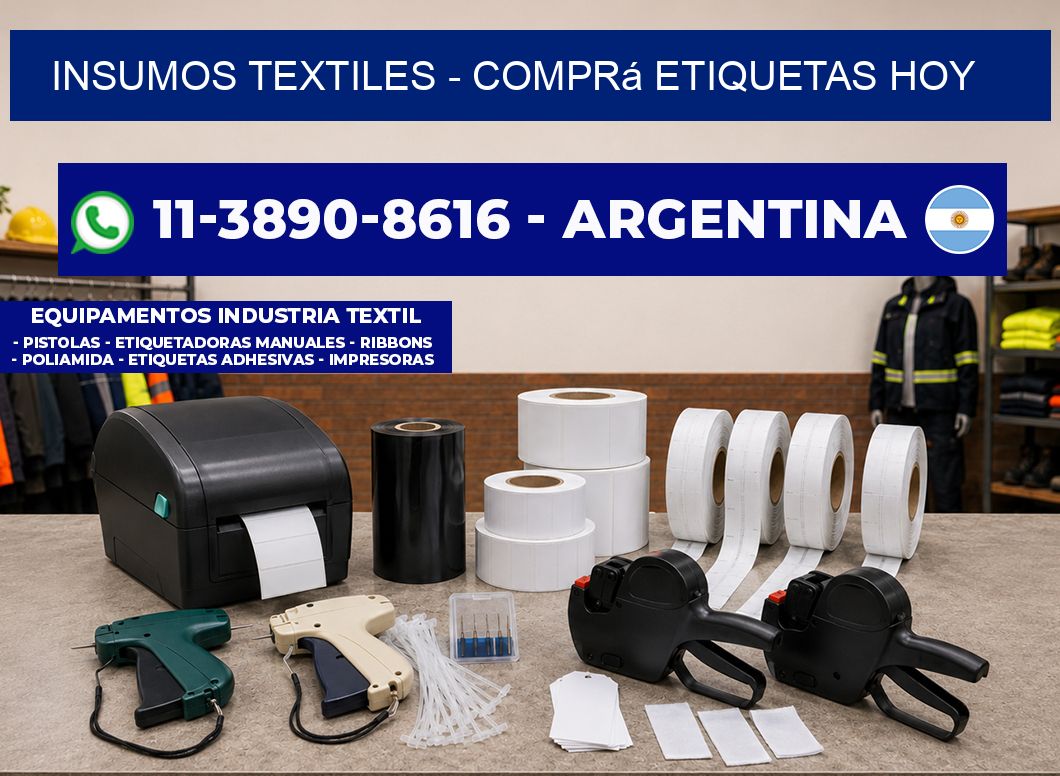 INSUMOS TEXTILES - Comprá etiquetas hoy