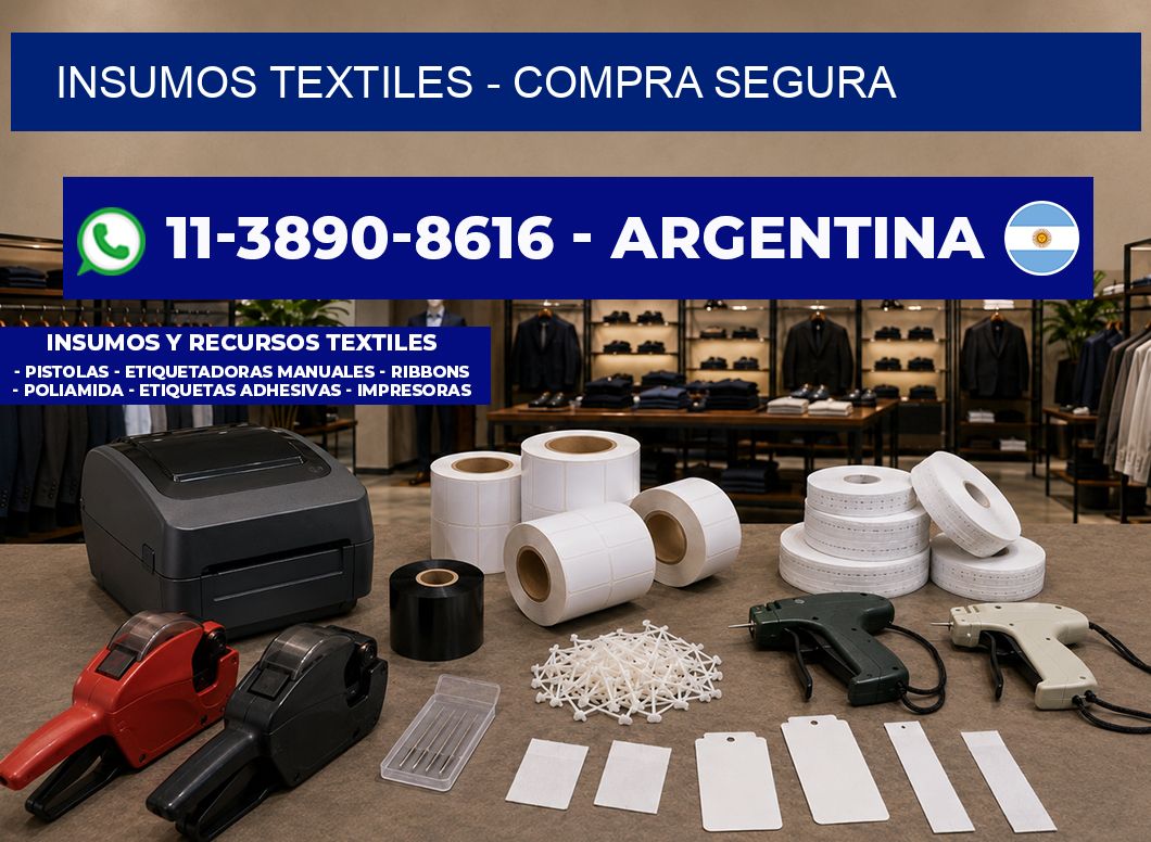 INSUMOS TEXTILES - Compra segura