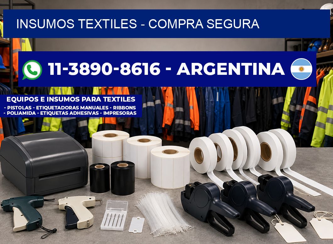 INSUMOS TEXTILES - Compra segura