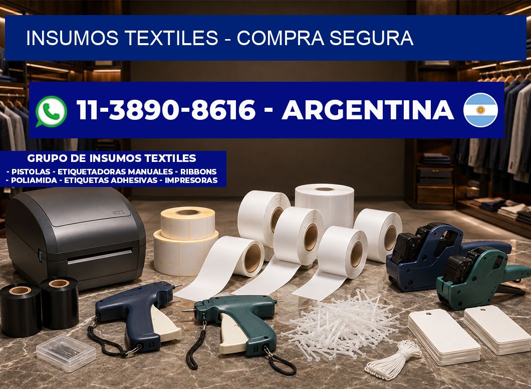 INSUMOS TEXTILES – Compra segura