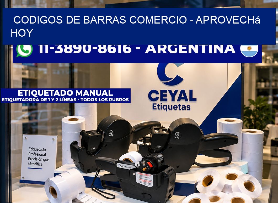 Codigos de barras comercio - Aprovechá hoy