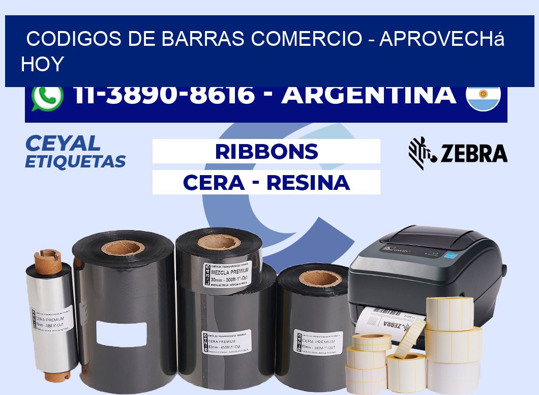 Codigos de barras comercio - Aprovechá hoy