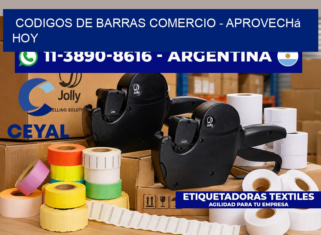 Codigos de barras comercio – Aprovechá hoy