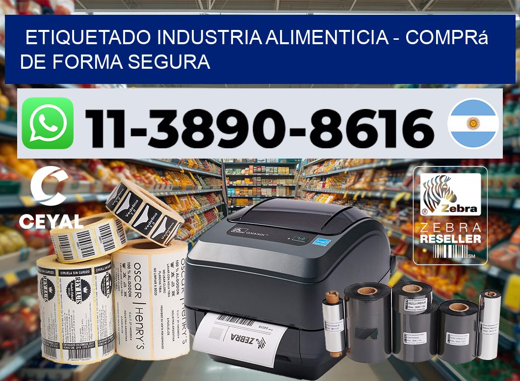 ETIQUETADO INDUSTRIA ALIMENTICIA - Comprá de forma segura