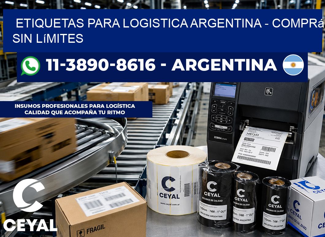 ETIQUETAS PARA LOGISTICA ARGENTINA - Comprá sin límites