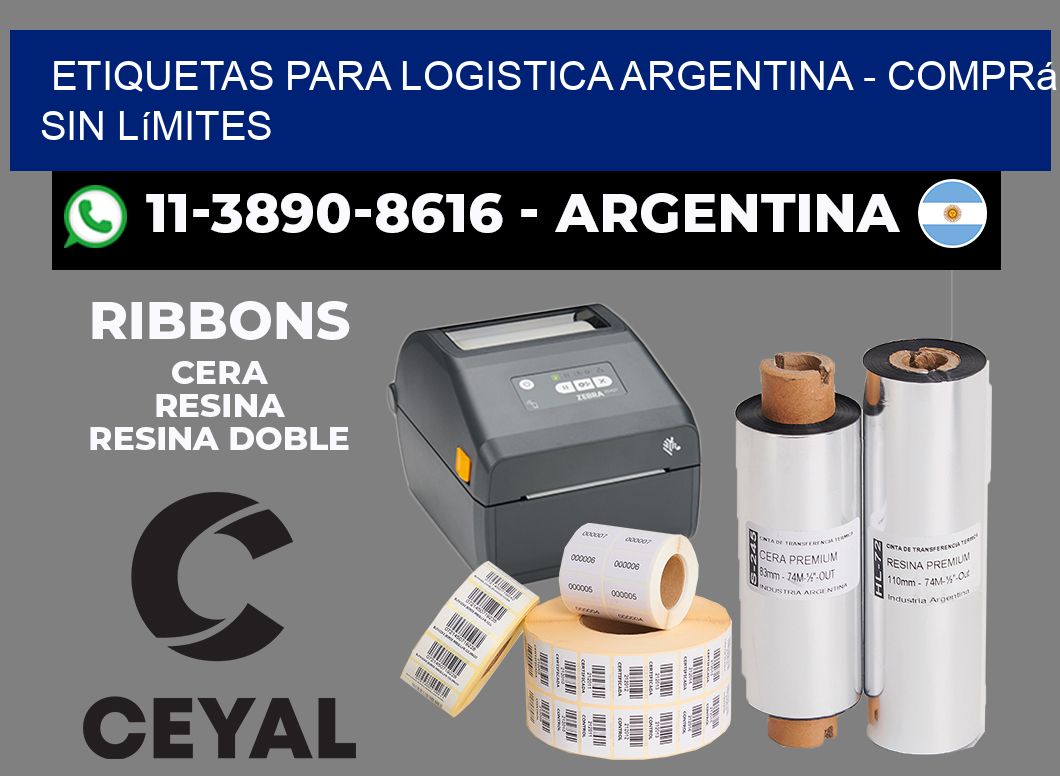 ETIQUETAS PARA LOGISTICA ARGENTINA - Comprá sin límites