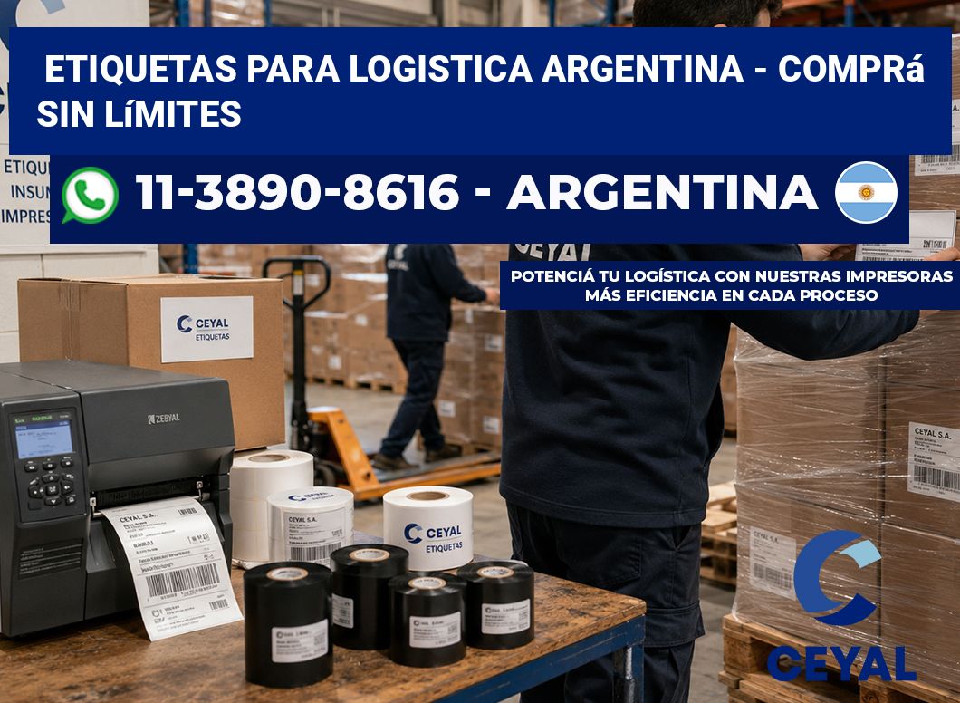 ETIQUETAS PARA LOGISTICA ARGENTINA – Comprá sin límites