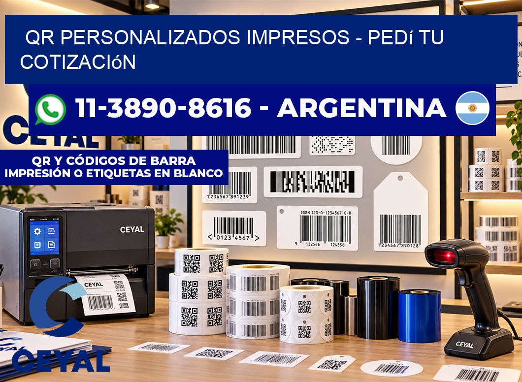 QR Personalizados Impresos - Pedí tu cotización
