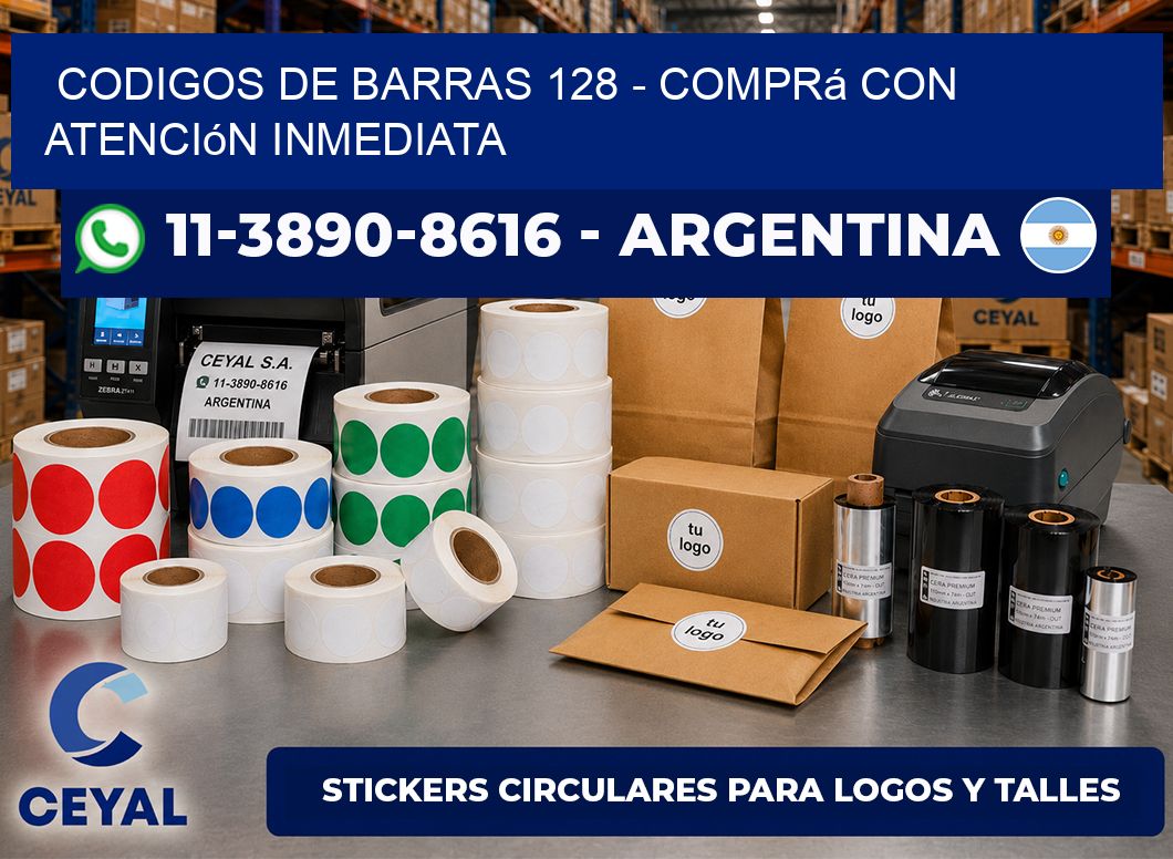 codigos de barras 128 - Comprá con atención inmediata