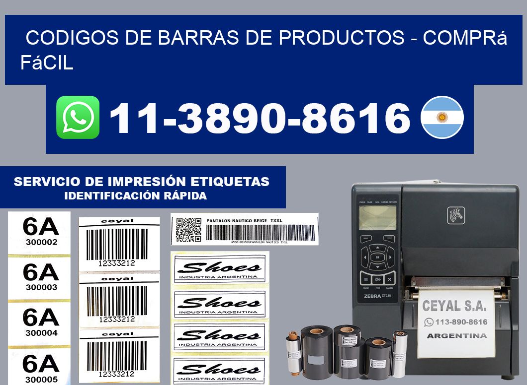 codigos de barras de productos - Comprá fácil