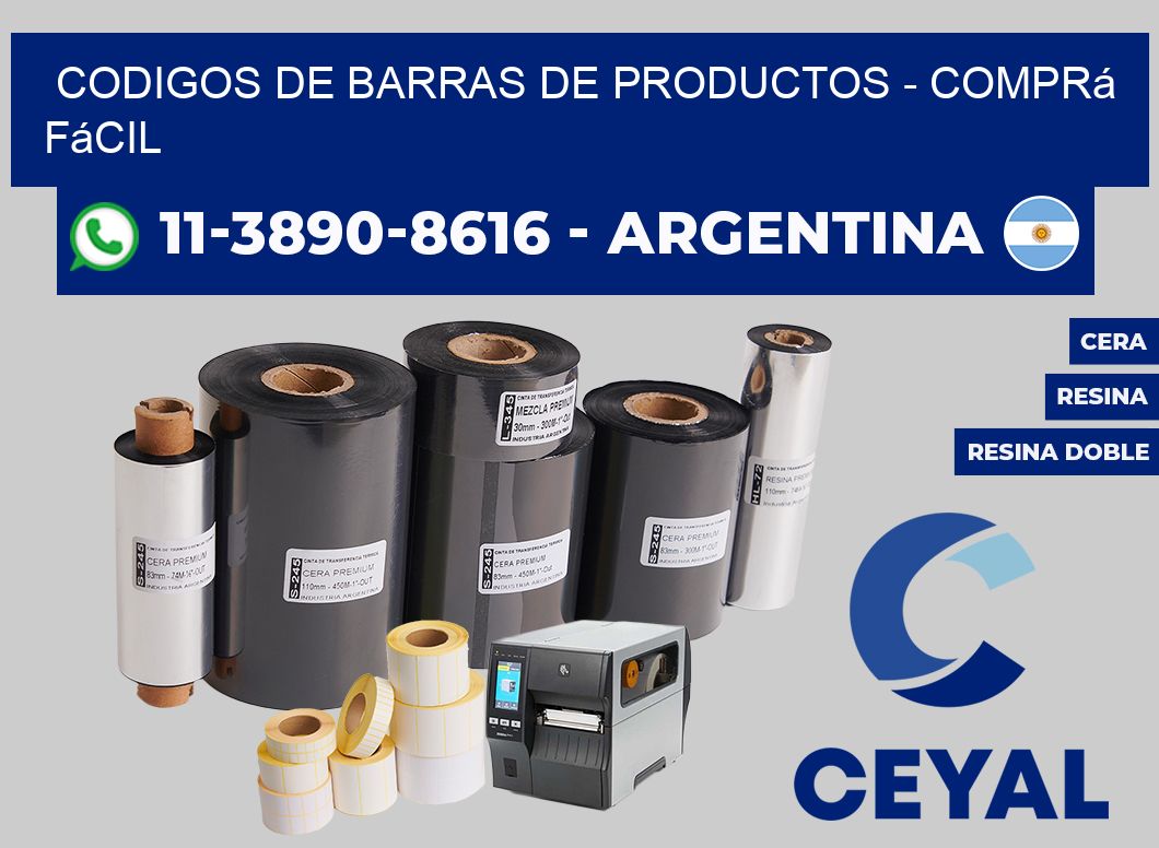 codigos de barras de productos - Comprá fácil