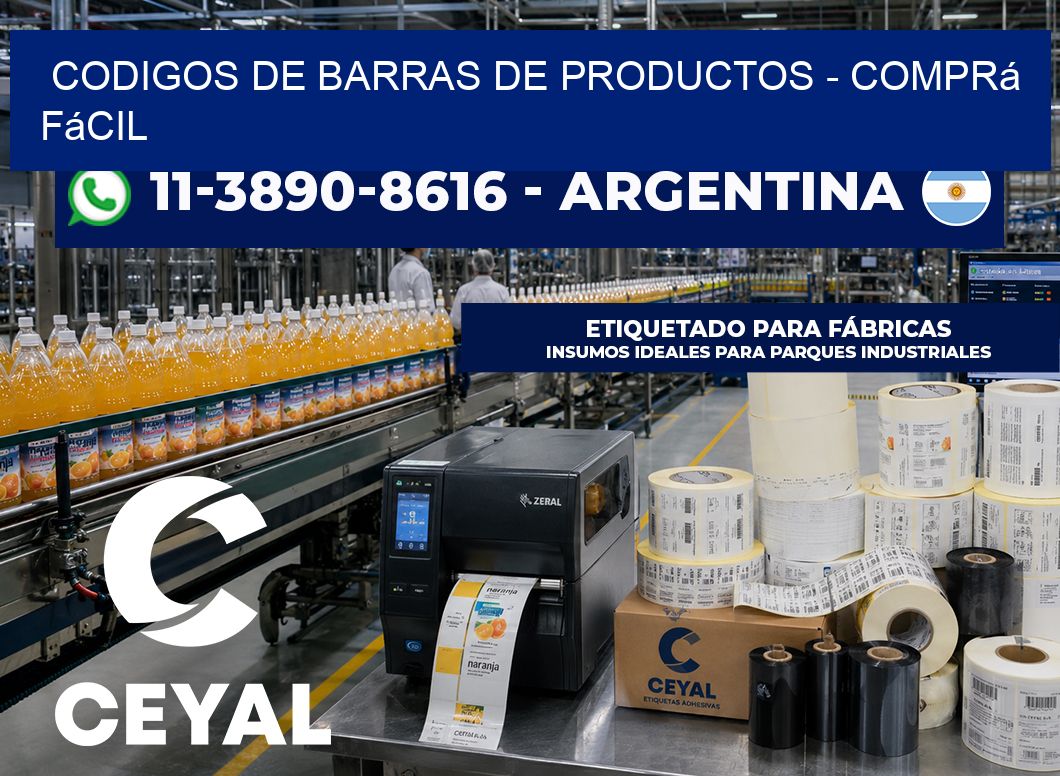 codigos de barras de productos – Comprá fácil