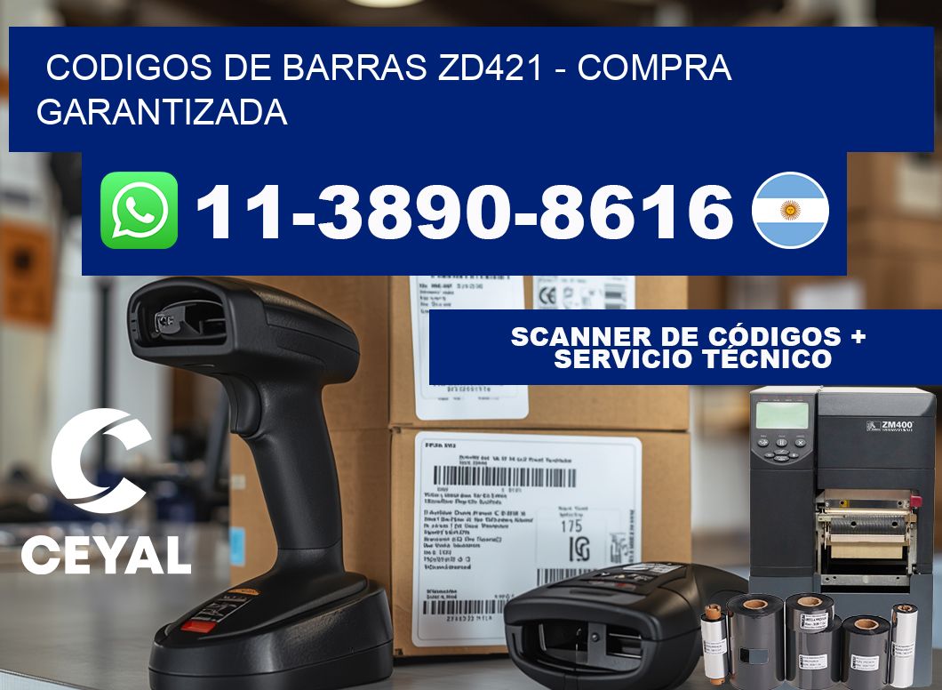 codigos de barras zd421 - Compra garantizada