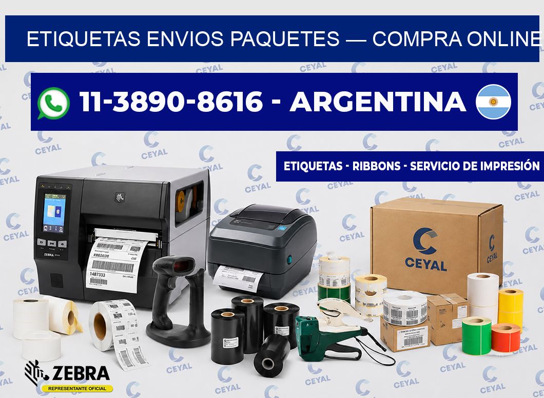 etiquetas envios paquetes — compra online