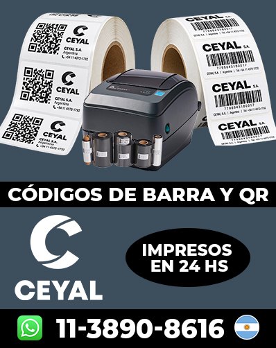 Códigos de barras Personalizados – Comprá con soporte profesional