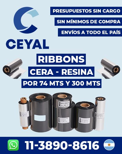 ETIQUETA Y RIBBON - Hacé tu consulta y comprá