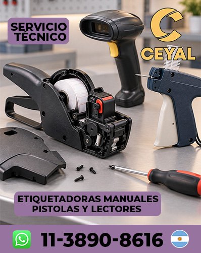 Etiquetas para Mercado Libre Argentina honeywell