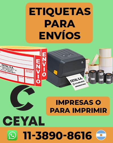 Etiquetas para Variantes de Prendas de Vestir argentina